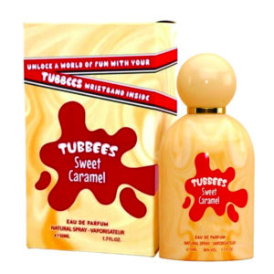Tubbees Sweet Caramel Eau De Parfum For Men and Women 50ml | Vanilla, Butter and Powdery Fragrance | Made in Uae