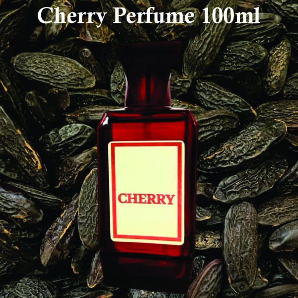 Cherry Edp Eau De Parfum For Men and Women 100ml | Cherry, Jasmine and Sandalwood Fragrance | Perfume For Unisex 100ml - Image 2