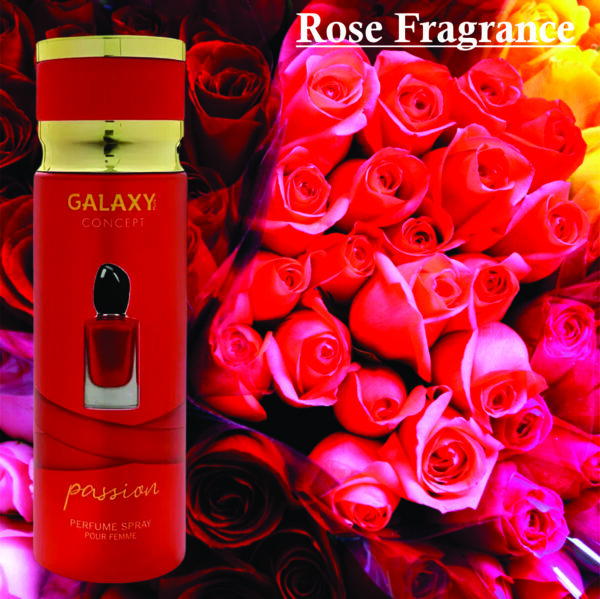 Pack of 2 - Passion Perfume Spray For Women 200ml | Vanilla, Grapefruit and Rose Fragrance | Made in Uae - Image 3