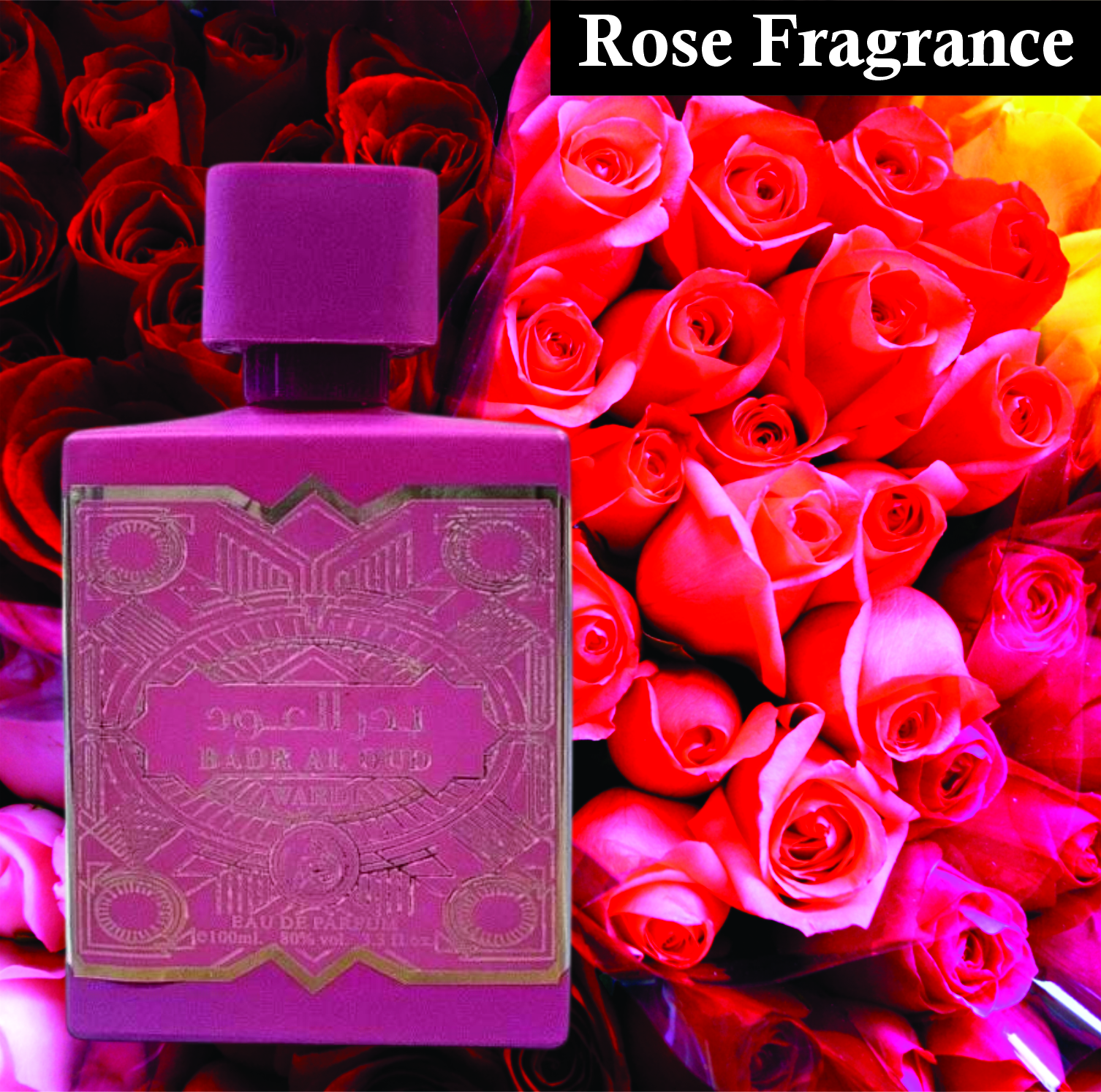 Badr Al Oud Eau De Parfum For Women 100ml with Dul Dul Perfume Oil 8ml | Vanilla, Musky and Patchouli Fragrance - Image 3