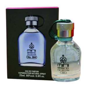 Mini No. 304 Perfume for Men 25ml | Grapefruit, Cedar and Mint Fragrance | Men Fragrance Made in Uae