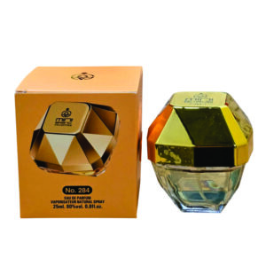 Mini No. 284  Eau De Parfum for Women 25ml | Lemon, Jasmine and Patchouli Fragrance | Women Fragrance Made in Uae