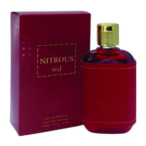 Nitrous Red Eau De Parfum for Men 100ml | Lavender, Bergamot and Sandalwood Fragrance | Men Parfum Spray 100ml