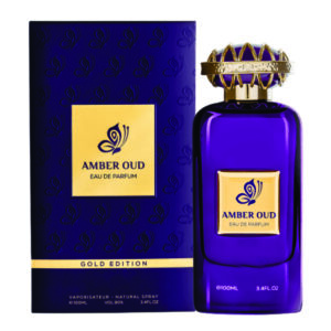 Amber Oud Eau De Parfum For Men and Women 100ml | Orange, Lemon and Vanilla Fragrance | Fragrance For Unisex Made in Uae