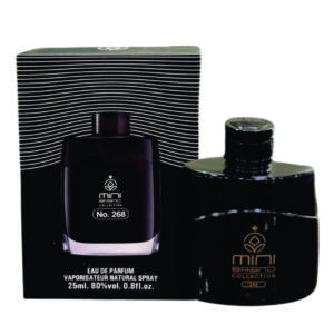 Mini No.268 Eau De Parfum For Men 25ml | Bergamot, Sandalwood and Lavender Fragrance | Fragrance For men Made in Uae
